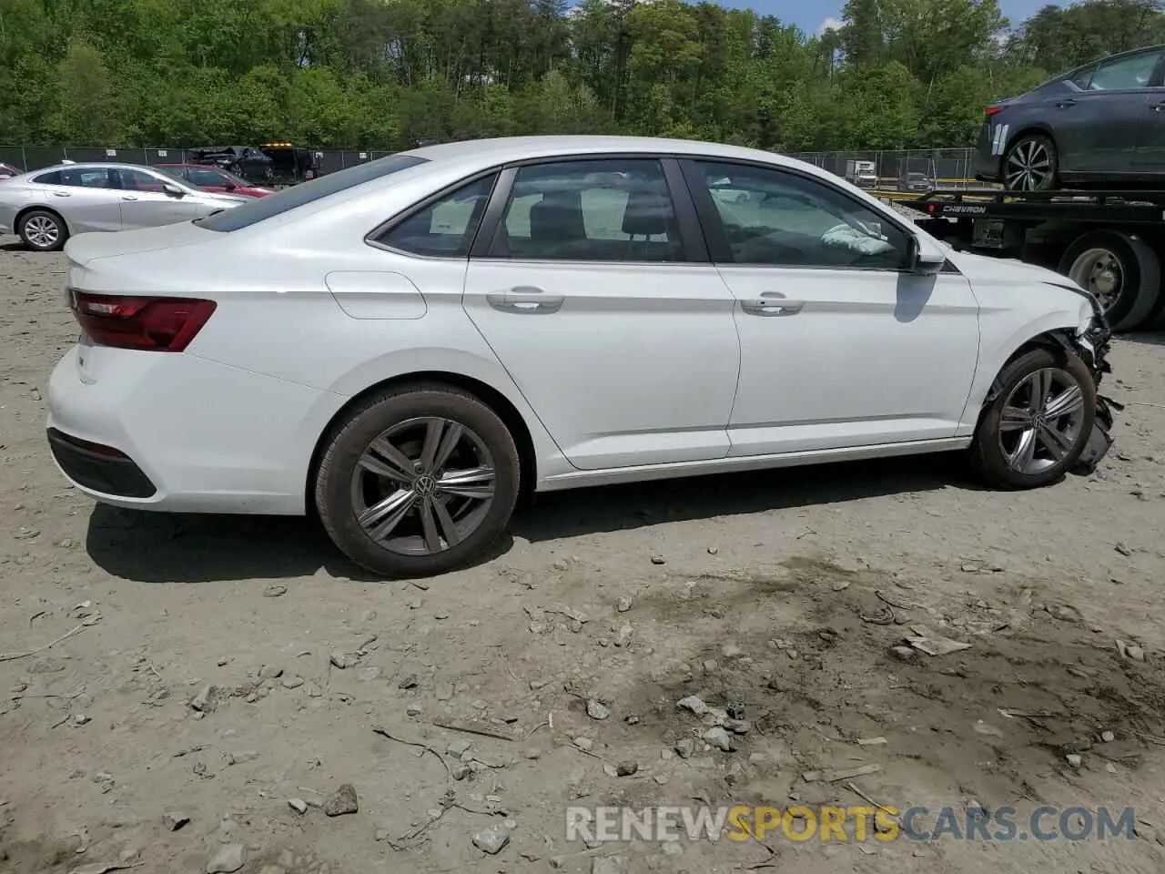 3 fotografías del automóvil dañado 3VWEM7BU9PM015331 VOLKSWAGEN JETTA 2023