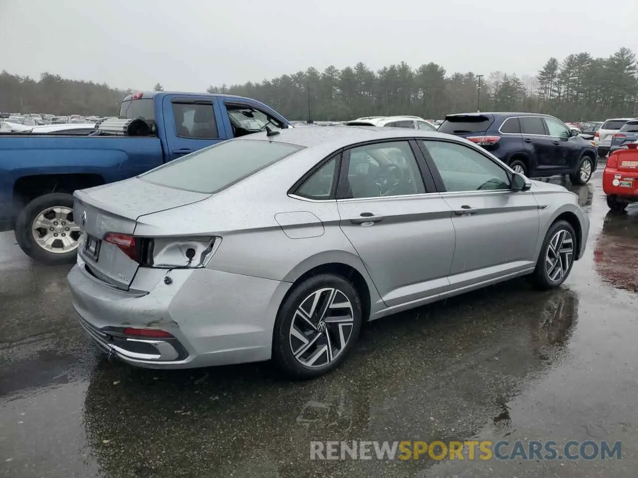 3 fotografías del automóvil dañado 3VWGM7BU5PM048190 VOLKSWAGEN JETTA 2023