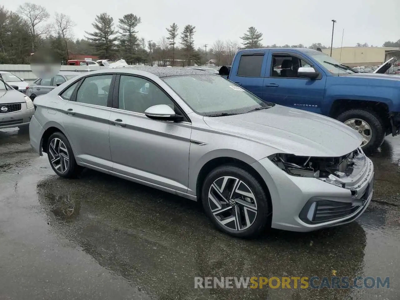 4 fotografías del automóvil dañado 3VWGM7BU5PM048190 VOLKSWAGEN JETTA 2023