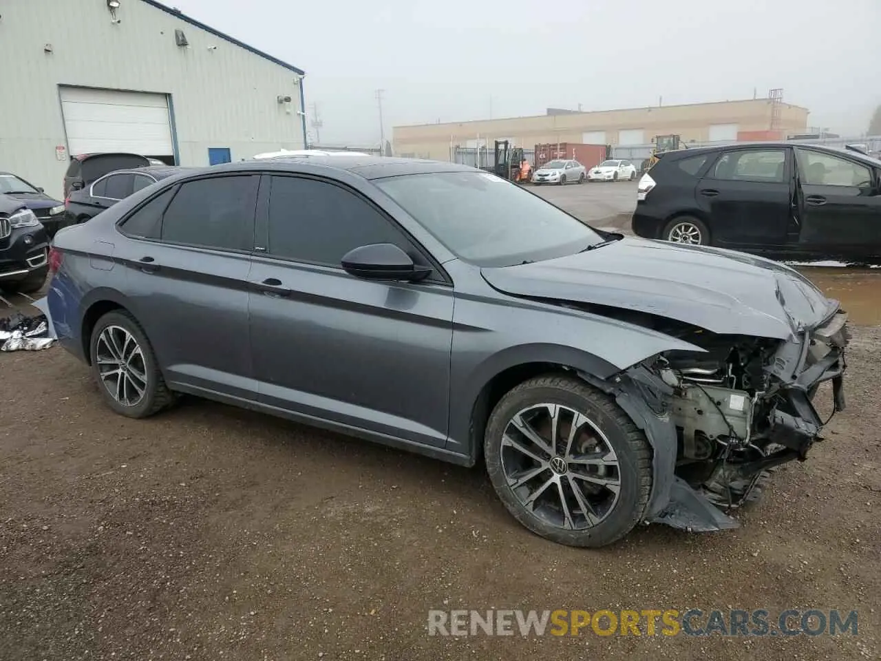 4 fotografías del automóvil dañado 3VWSM7BU4PM049485 VOLKSWAGEN JETTA 2023