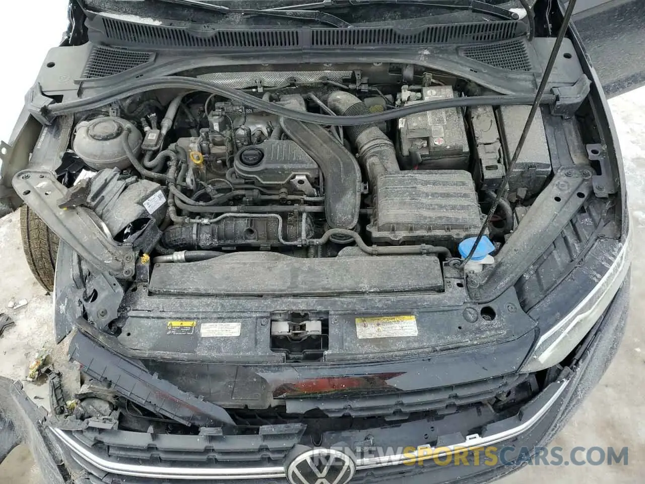 11 fotografías del automóvil dañado 3VWSM7BU6PM016049 VOLKSWAGEN JETTA 2023