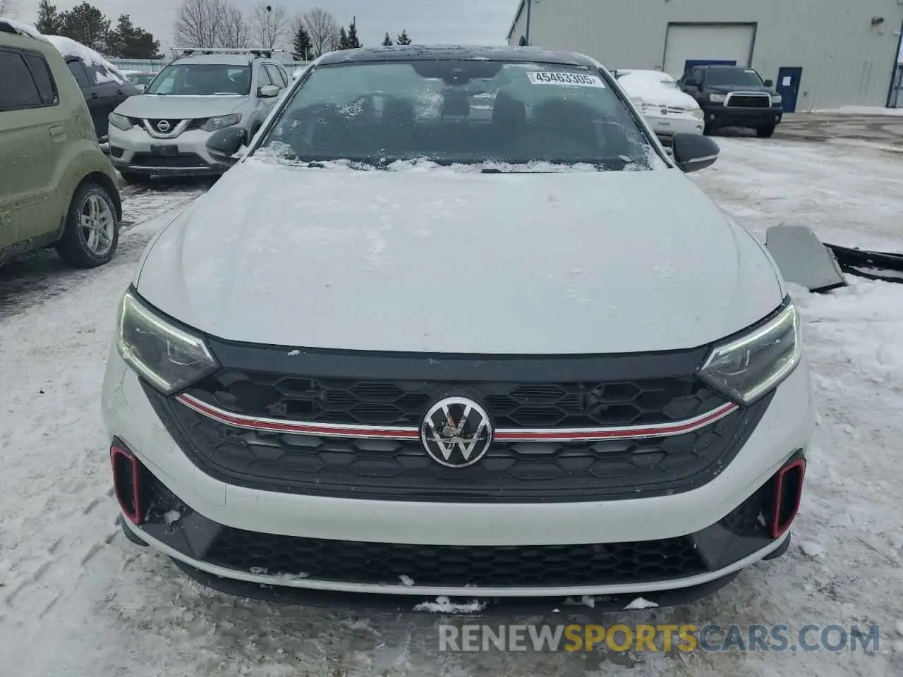 5 fotografías del automóvil dañado 3VW2T7BU5RM033107 VOLKSWAGEN JETTA 2024