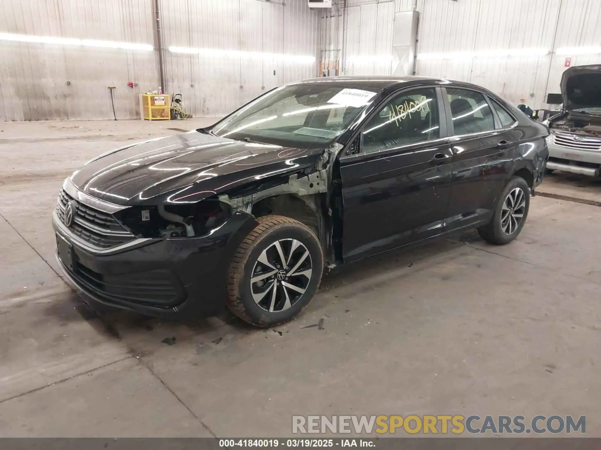 2 fotografías del automóvil dañado 3VW4M7BU9RM063829 VOLKSWAGEN JETTA 2024