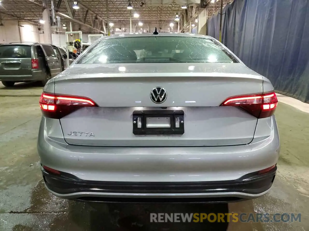 6 fotografías del automóvil dañado 3VW5M7BU0RM043747 VOLKSWAGEN JETTA 2024