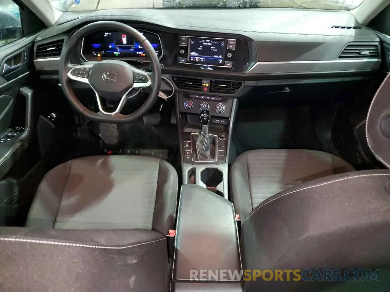 8 fotografías del automóvil dañado 3VW5M7BU0RM043747 VOLKSWAGEN JETTA 2024