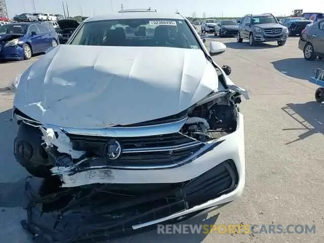 11 fotografías del automóvil dañado 3VW5M7BU0RM095945 VOLKSWAGEN JETTA 2024