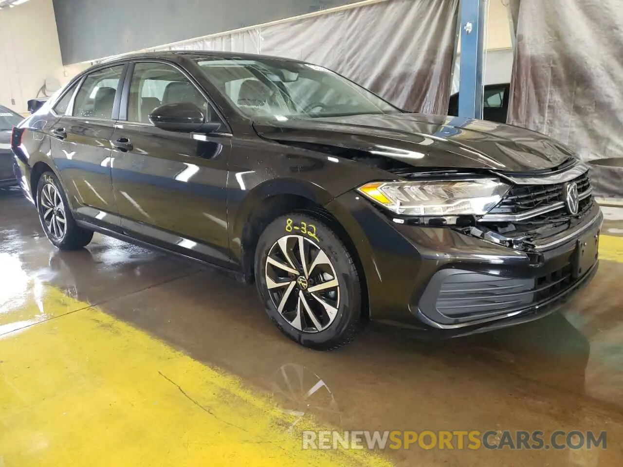 4 fotografías del automóvil dañado 3VW5M7BU1RM047452 VOLKSWAGEN JETTA 2024