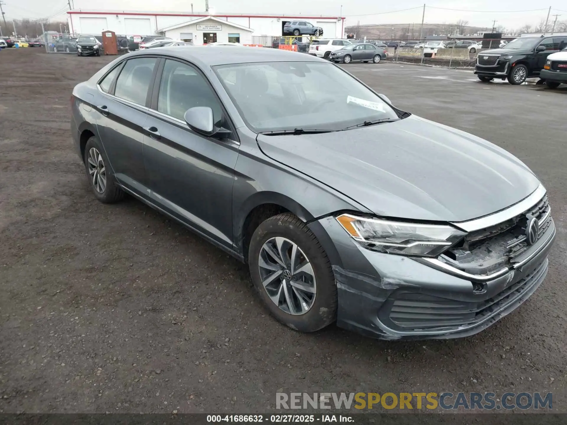 1 fotografías del automóvil dañado 3VW5M7BU1RM073064 VOLKSWAGEN JETTA 2024