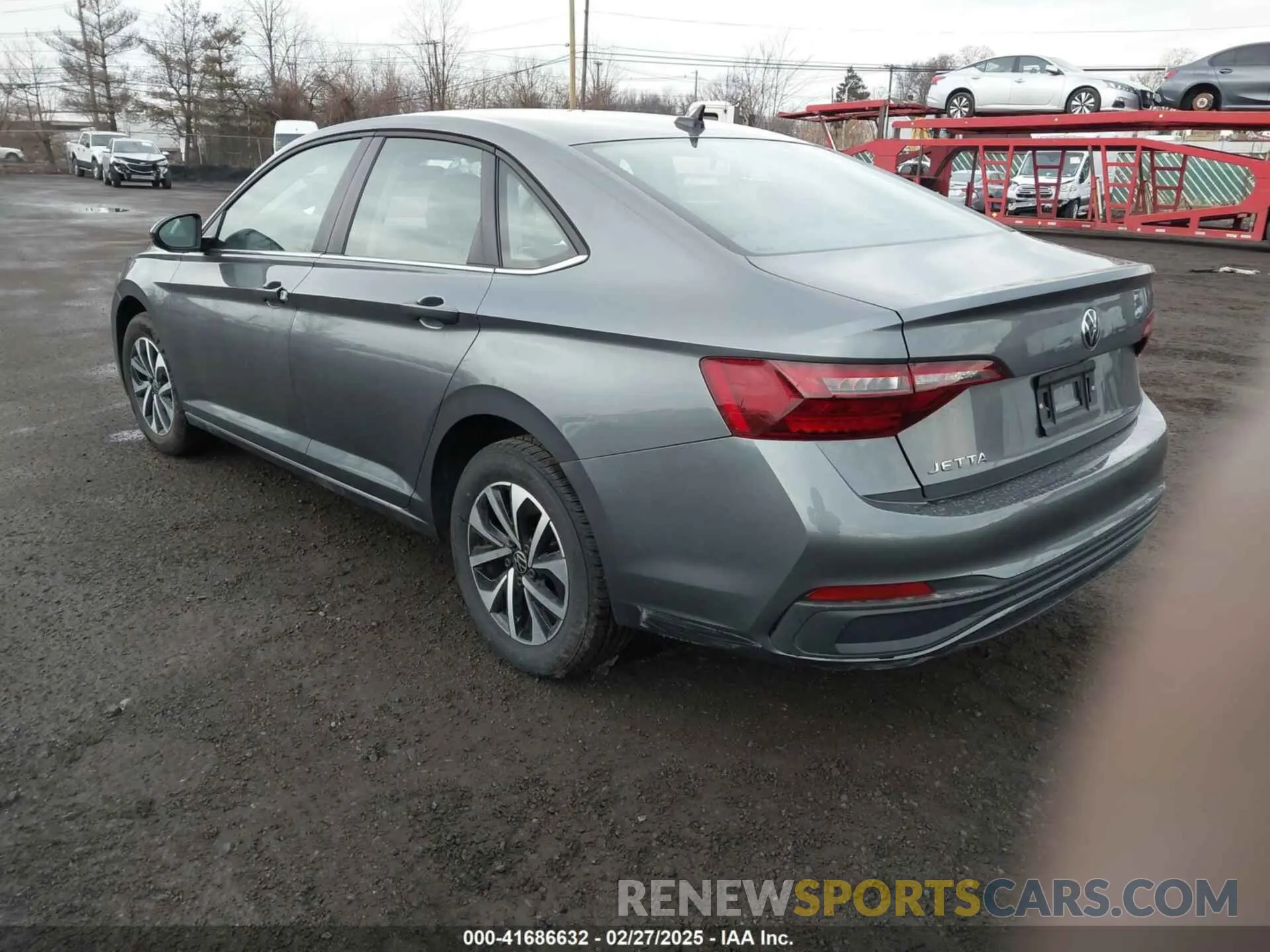 3 fotografías del automóvil dañado 3VW5M7BU1RM073064 VOLKSWAGEN JETTA 2024