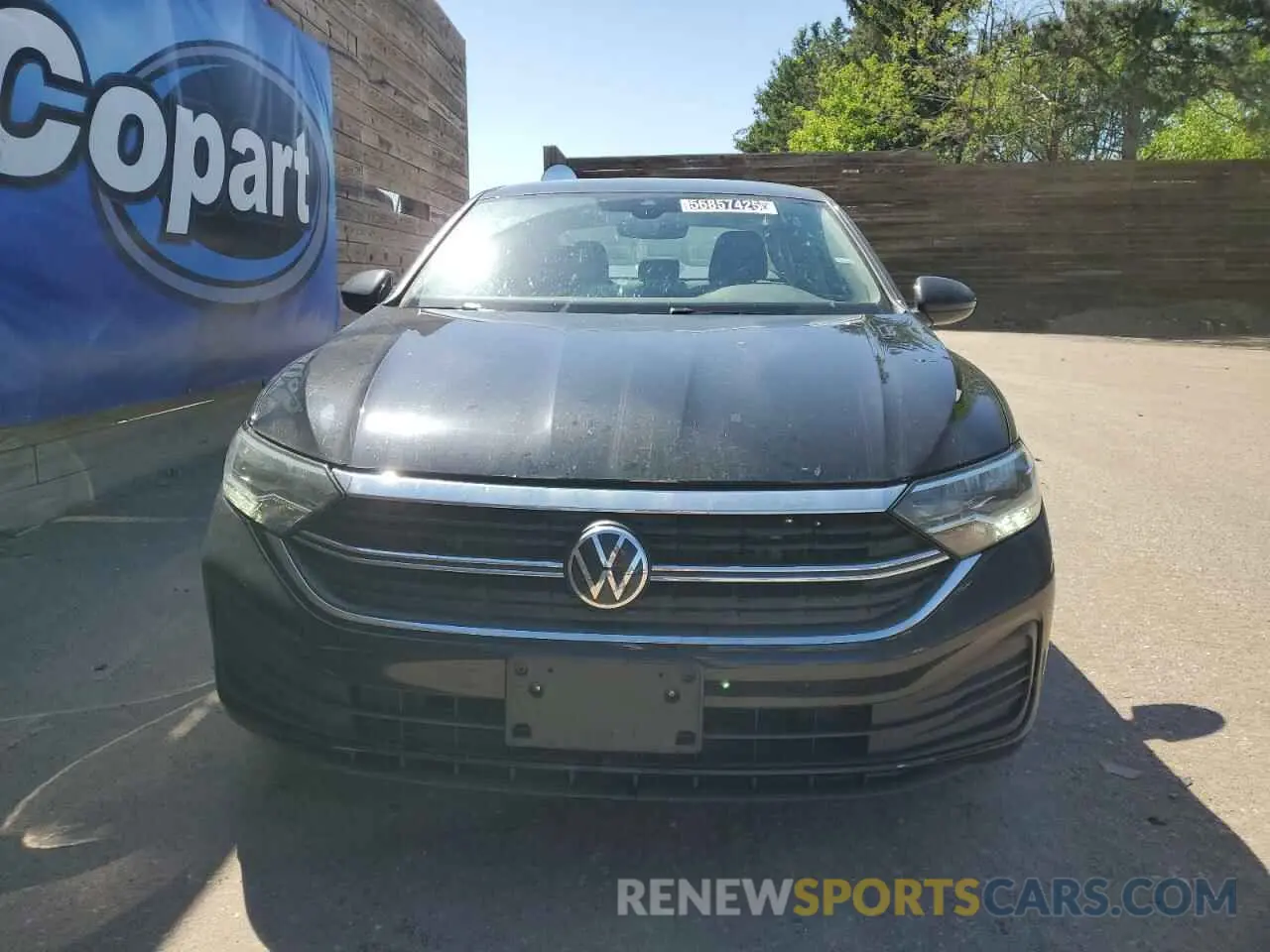 5 fotografías del automóvil dañado 3VW5M7BU2RM007820 VOLKSWAGEN JETTA 2024