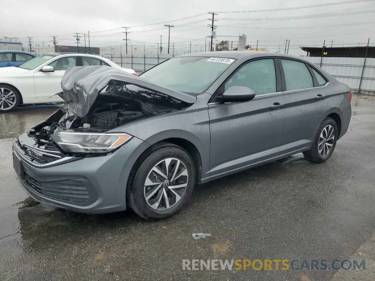 1 fotografías del automóvil dañado 3VW5M7BU2RM023225 VOLKSWAGEN JETTA 2024