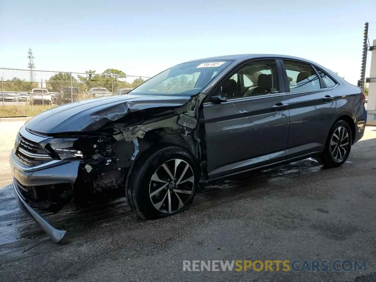 1 fotografías del automóvil dañado 3VW5M7BU2RM072120 VOLKSWAGEN JETTA 2024