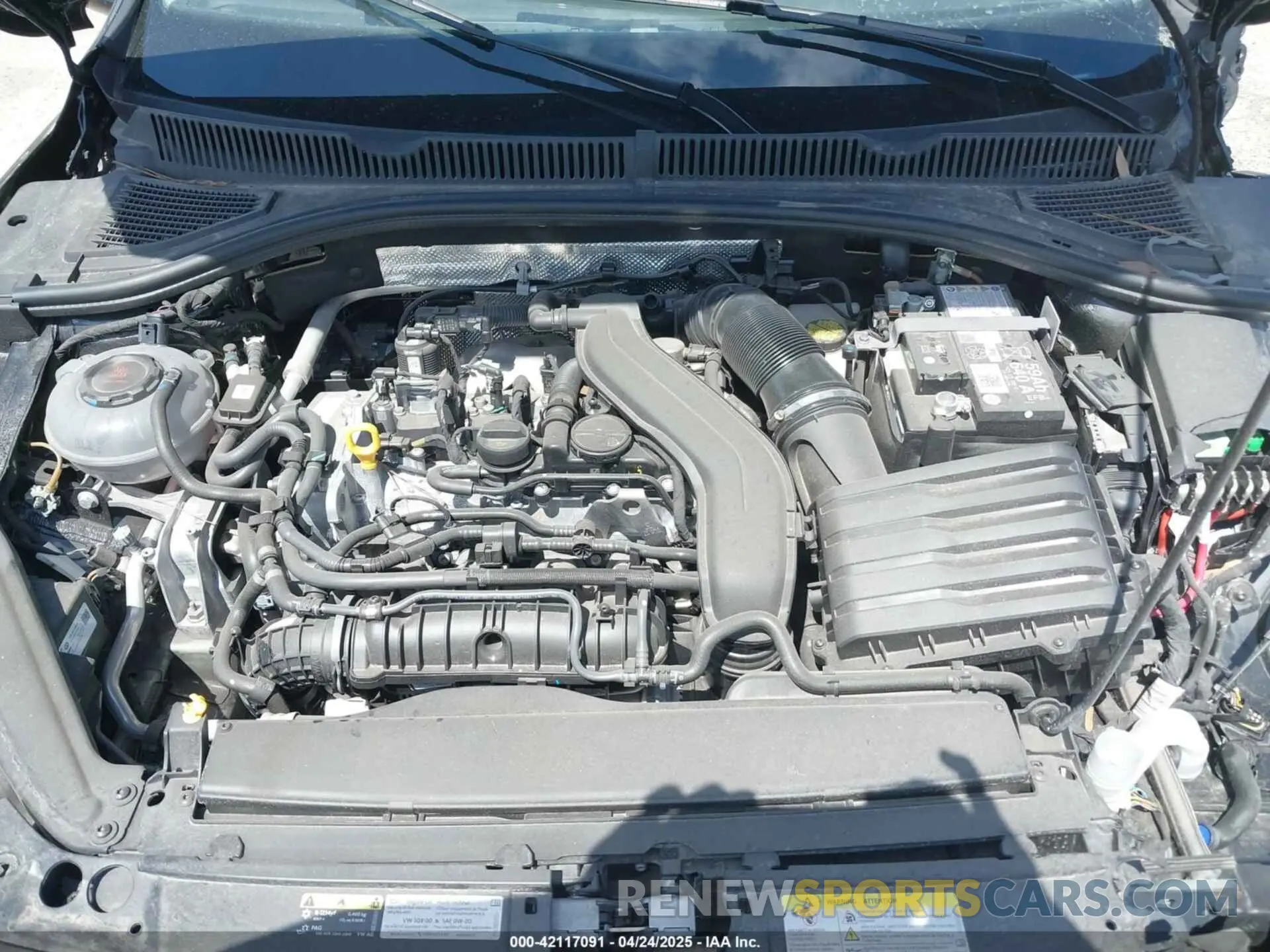 10 fotografías del automóvil dañado 3VW5M7BU2RM092061 VOLKSWAGEN JETTA 2024