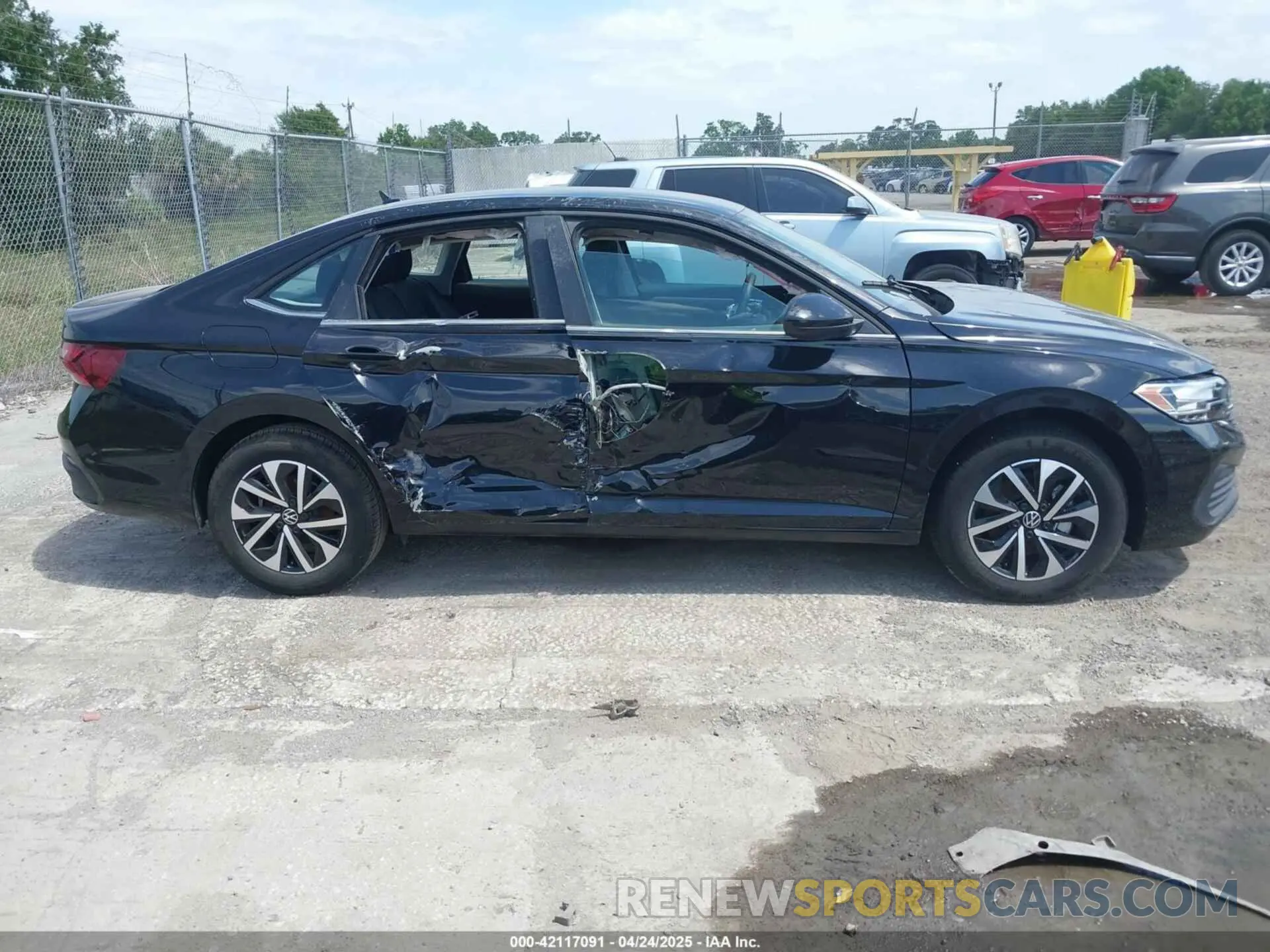 12 fotografías del automóvil dañado 3VW5M7BU2RM092061 VOLKSWAGEN JETTA 2024