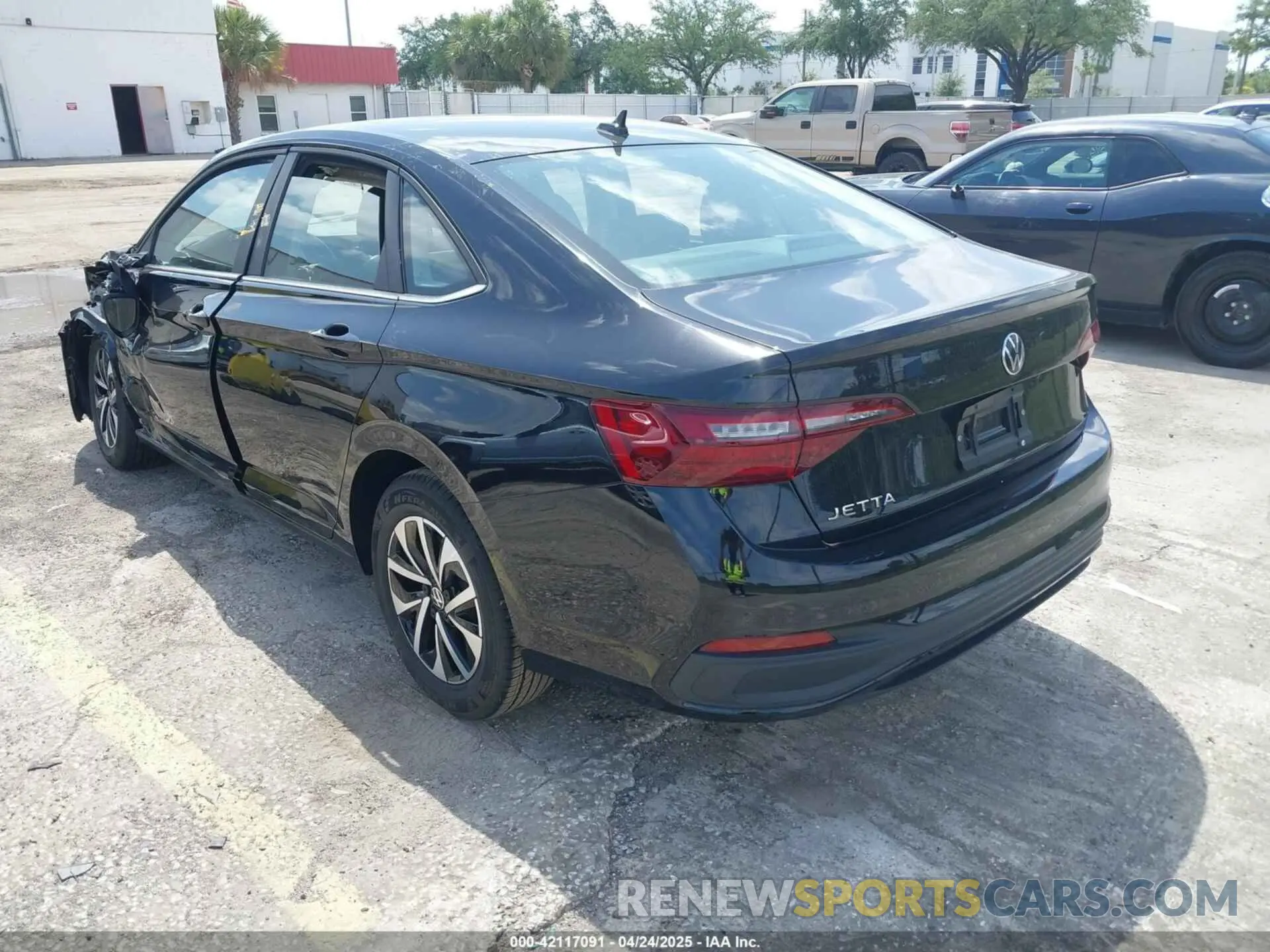 3 fotografías del automóvil dañado 3VW5M7BU2RM092061 VOLKSWAGEN JETTA 2024