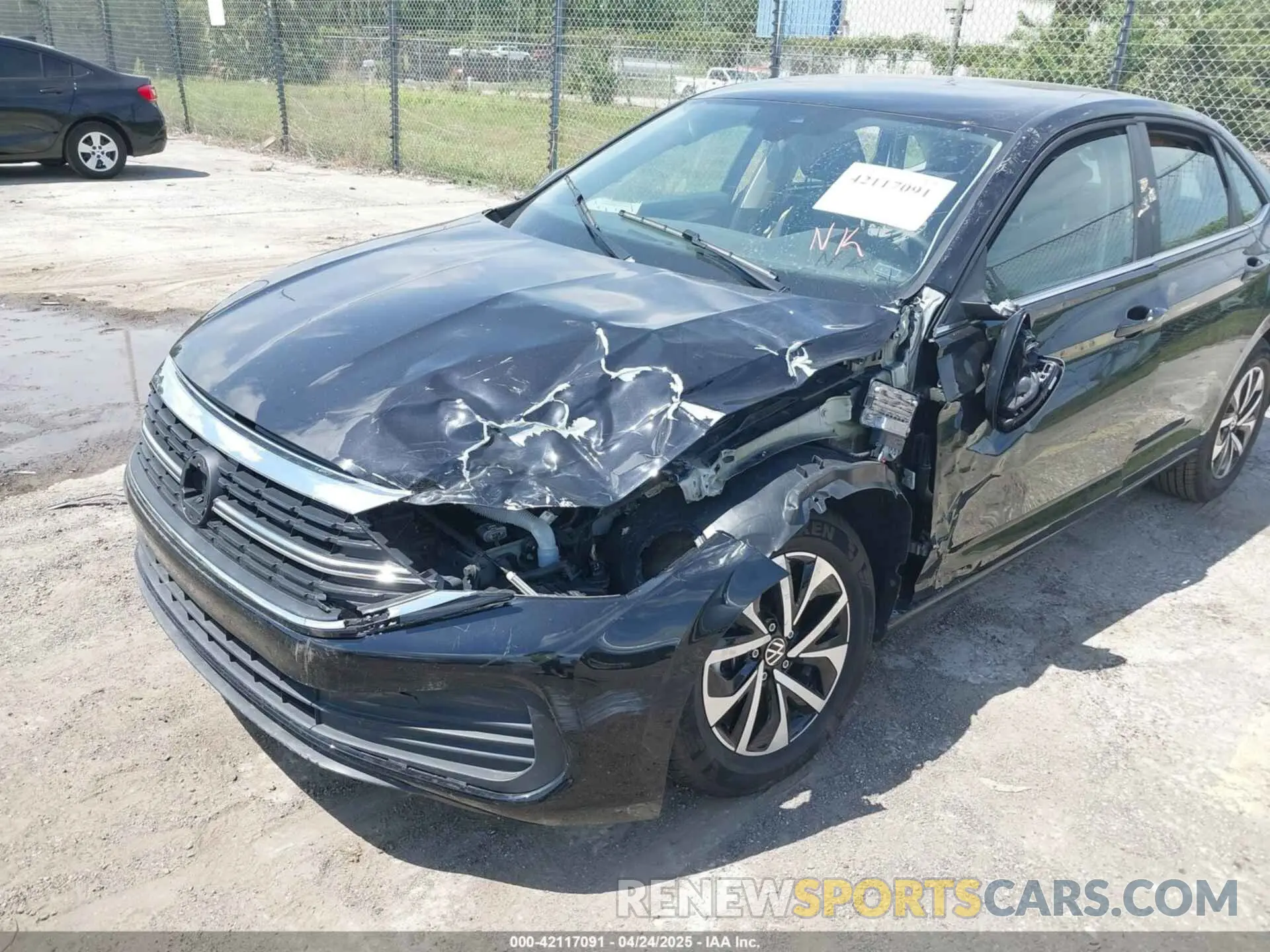 6 fotografías del automóvil dañado 3VW5M7BU2RM092061 VOLKSWAGEN JETTA 2024