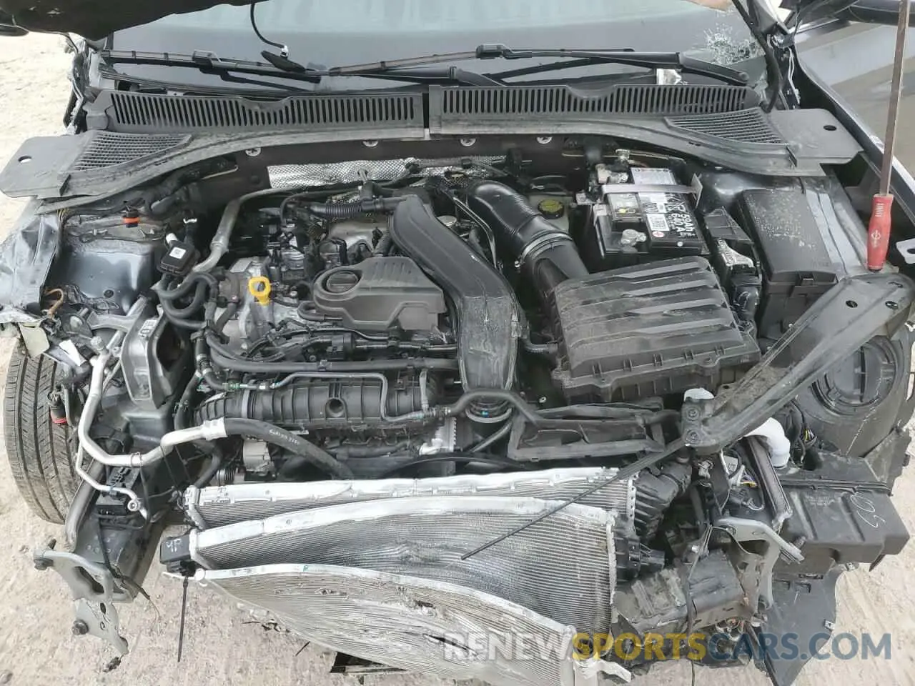 11 fotografías del automóvil dañado 3VW5M7BU2RM094747 VOLKSWAGEN JETTA 2024