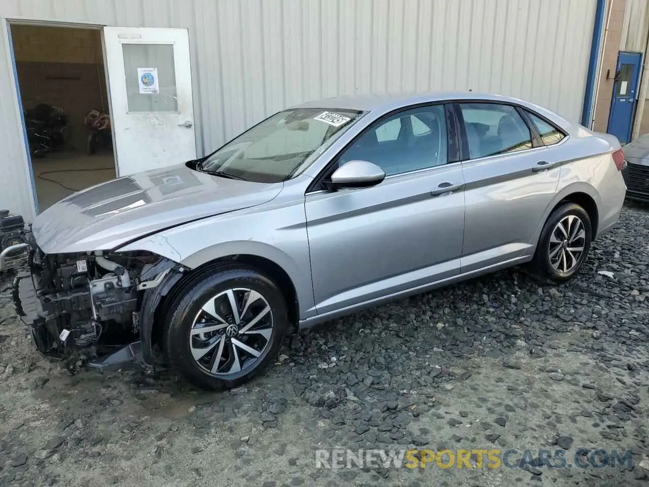 1 fotografías del automóvil dañado 3VW5M7BU3RM043984 VOLKSWAGEN JETTA 2024