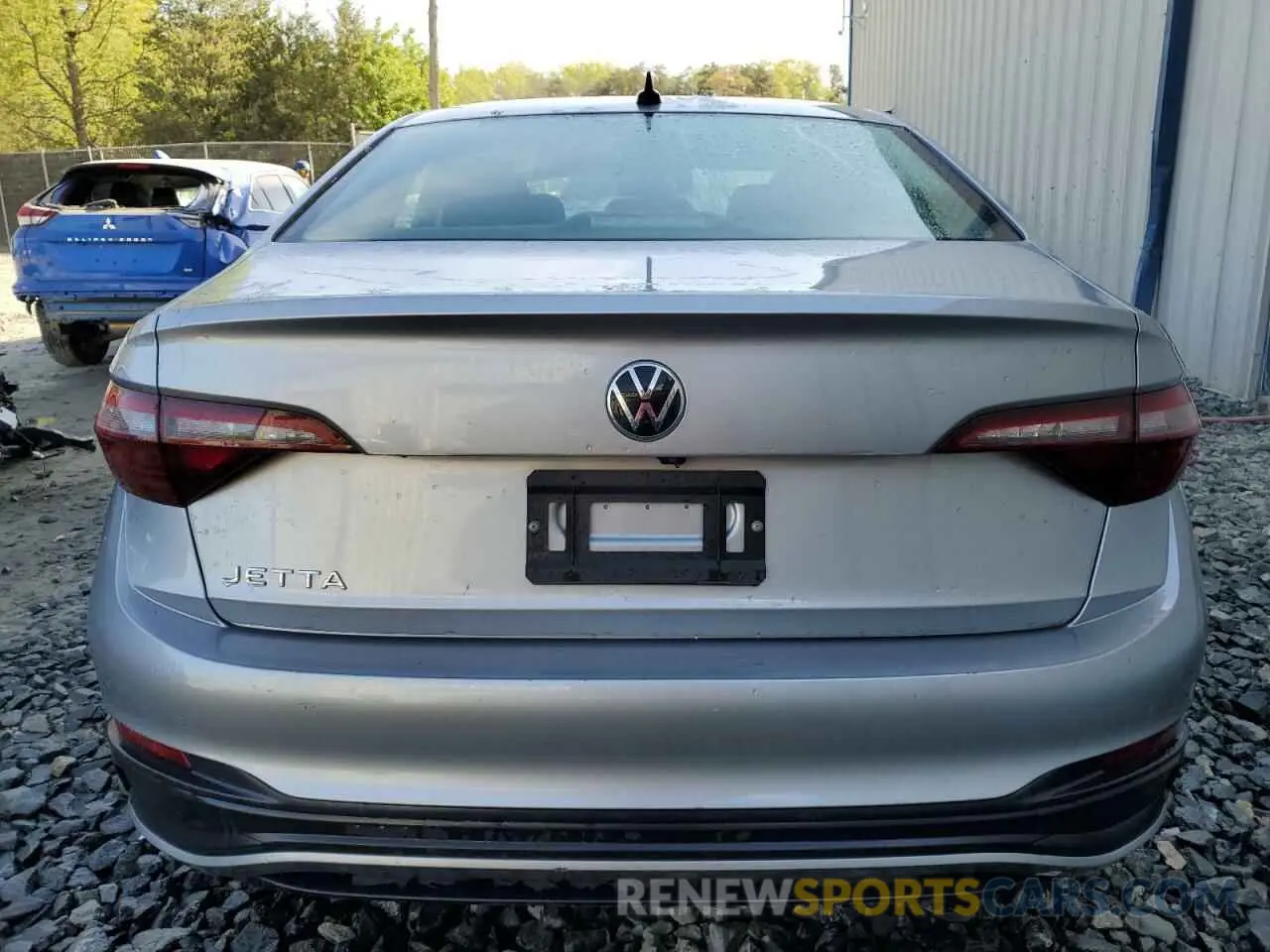 6 fotografías del automóvil dañado 3VW5M7BU3RM043984 VOLKSWAGEN JETTA 2024