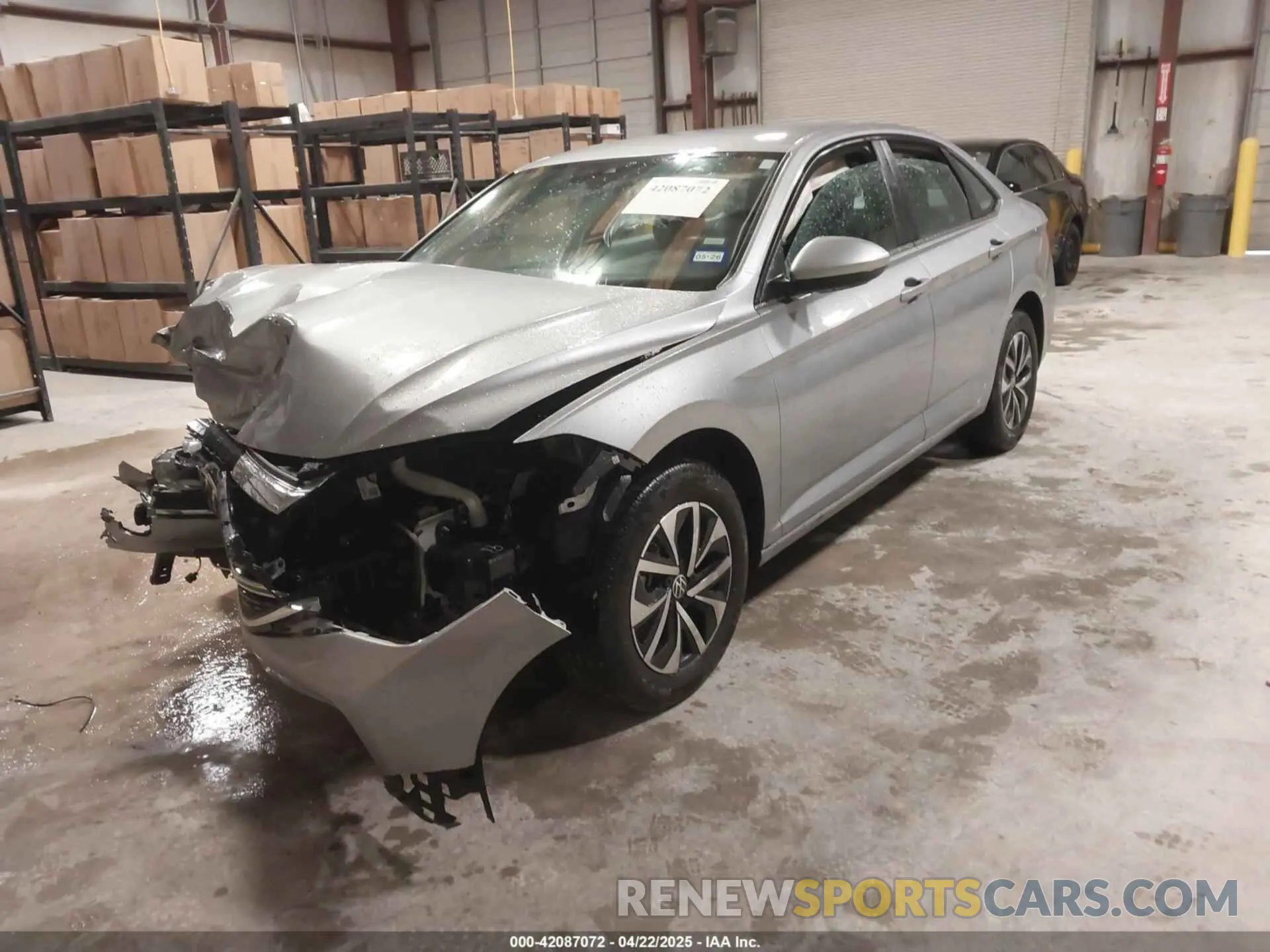 2 fotografías del automóvil dañado 3VW5M7BU3RM082381 VOLKSWAGEN JETTA 2024