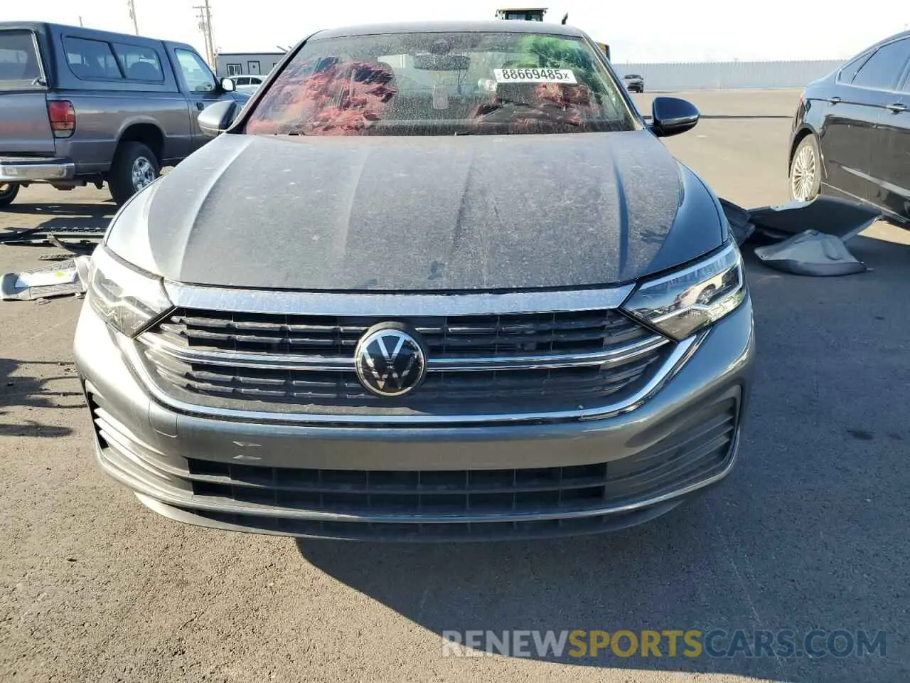 5 fotografías del automóvil dañado 3VW5M7BU3RM083269 VOLKSWAGEN JETTA 2024