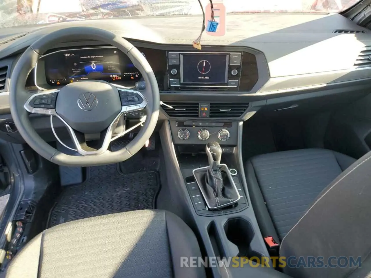 8 fotografías del automóvil dañado 3VW5M7BU3RM083269 VOLKSWAGEN JETTA 2024
