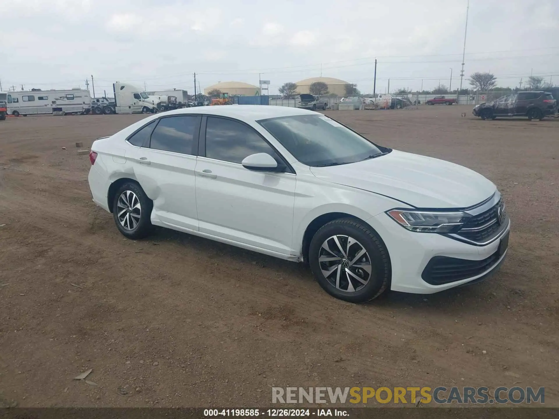 1 fotografías del automóvil dañado 3VW5M7BU3RM095888 VOLKSWAGEN JETTA 2024