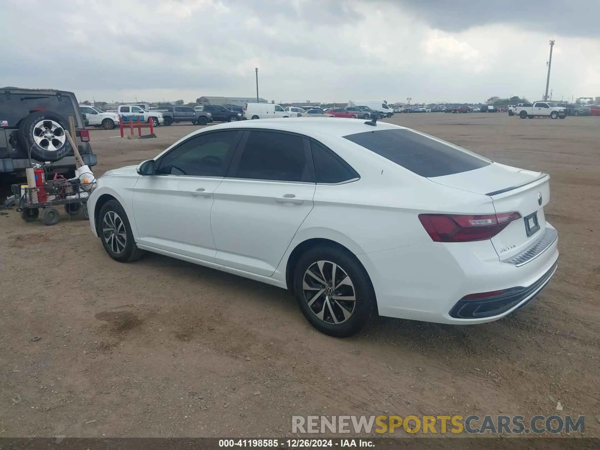 3 fotografías del automóvil dañado 3VW5M7BU3RM095888 VOLKSWAGEN JETTA 2024