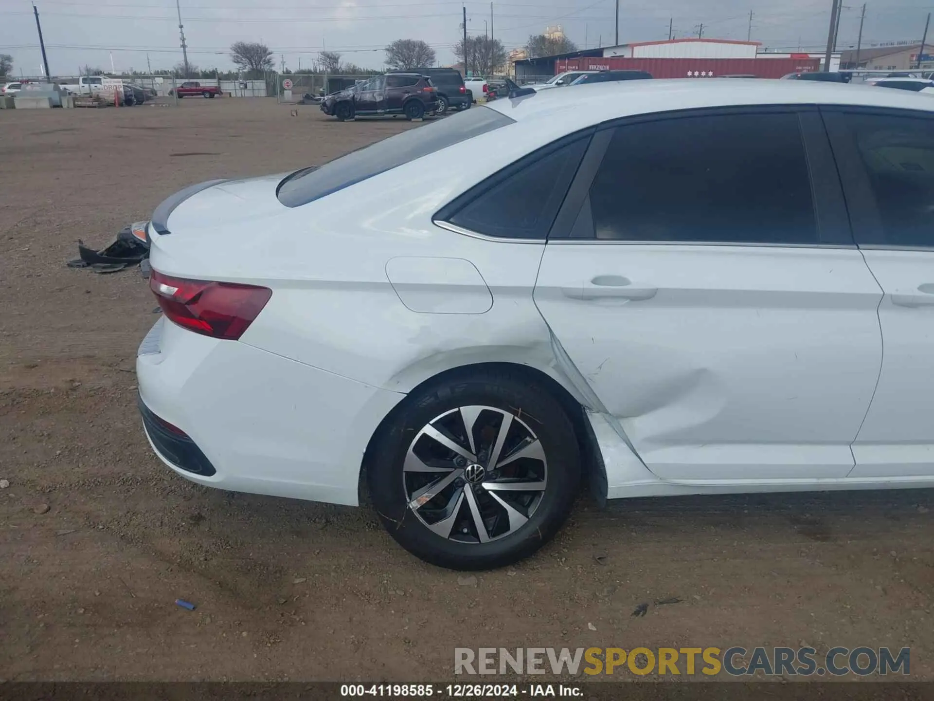 6 fotografías del automóvil dañado 3VW5M7BU3RM095888 VOLKSWAGEN JETTA 2024