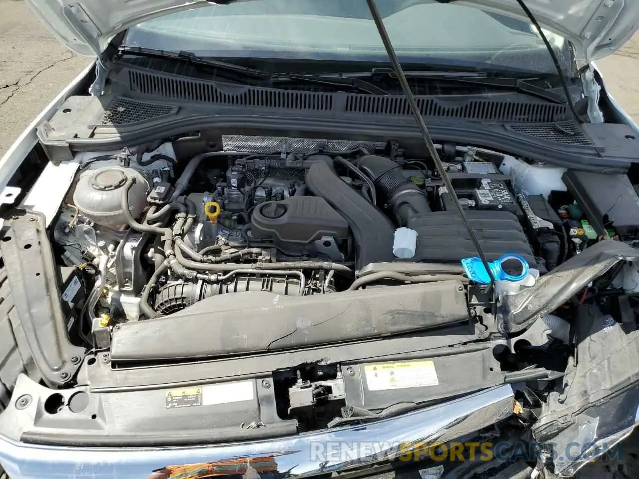 13 fotografías del automóvil dañado 3VW5M7BU4RM036462 VOLKSWAGEN JETTA 2024