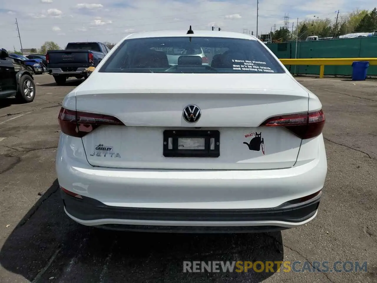 6 fotografías del automóvil dañado 3VW5M7BU4RM036462 VOLKSWAGEN JETTA 2024