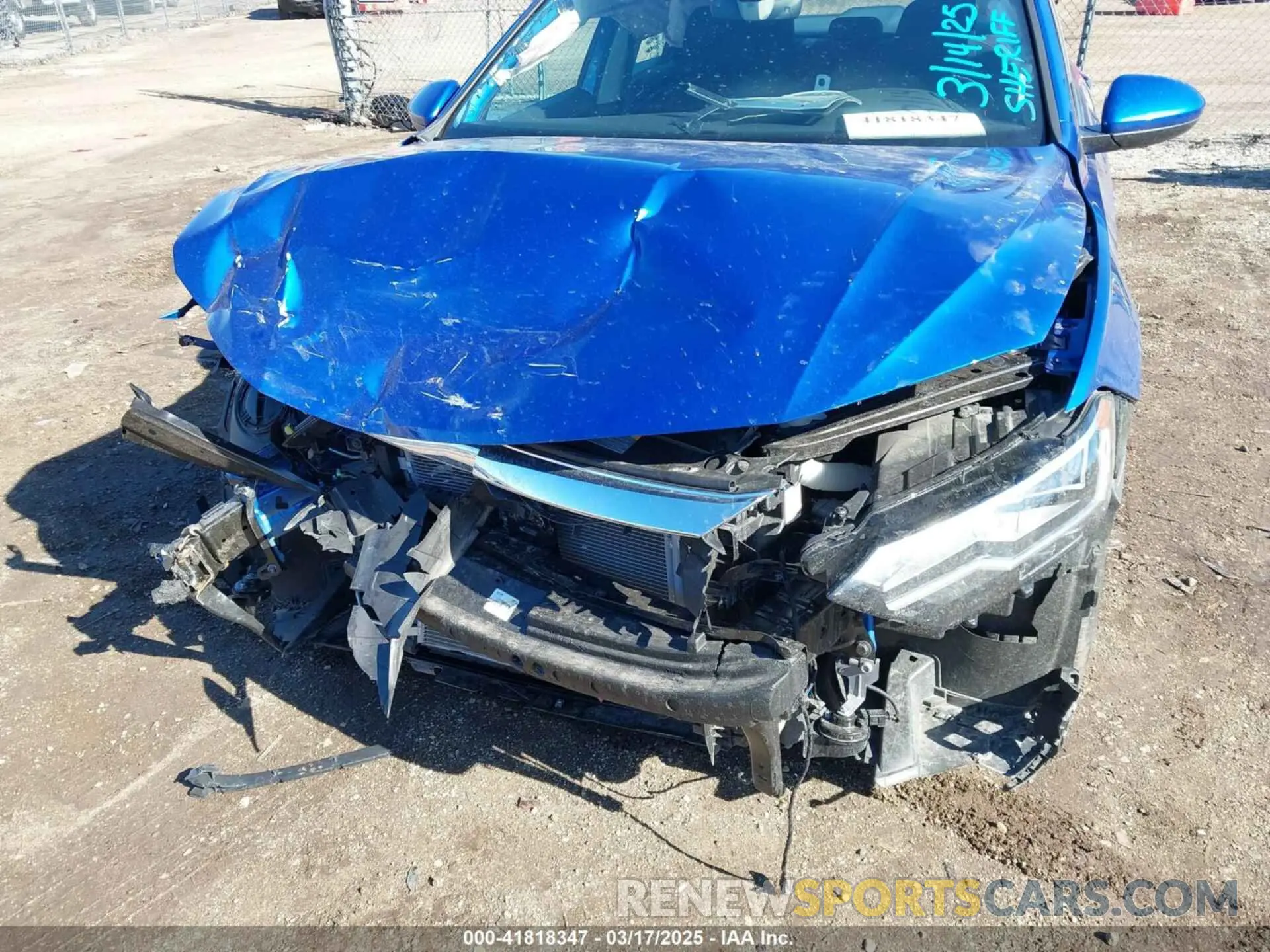 6 fotografías del automóvil dañado 3VW5M7BU4RM037238 VOLKSWAGEN JETTA 2024