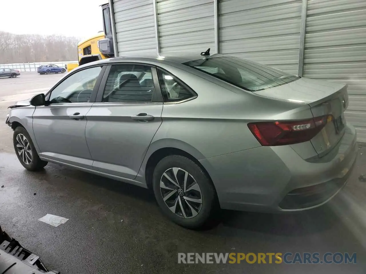 2 fotografías del automóvil dañado 3VW5M7BU4RM091395 VOLKSWAGEN JETTA 2024