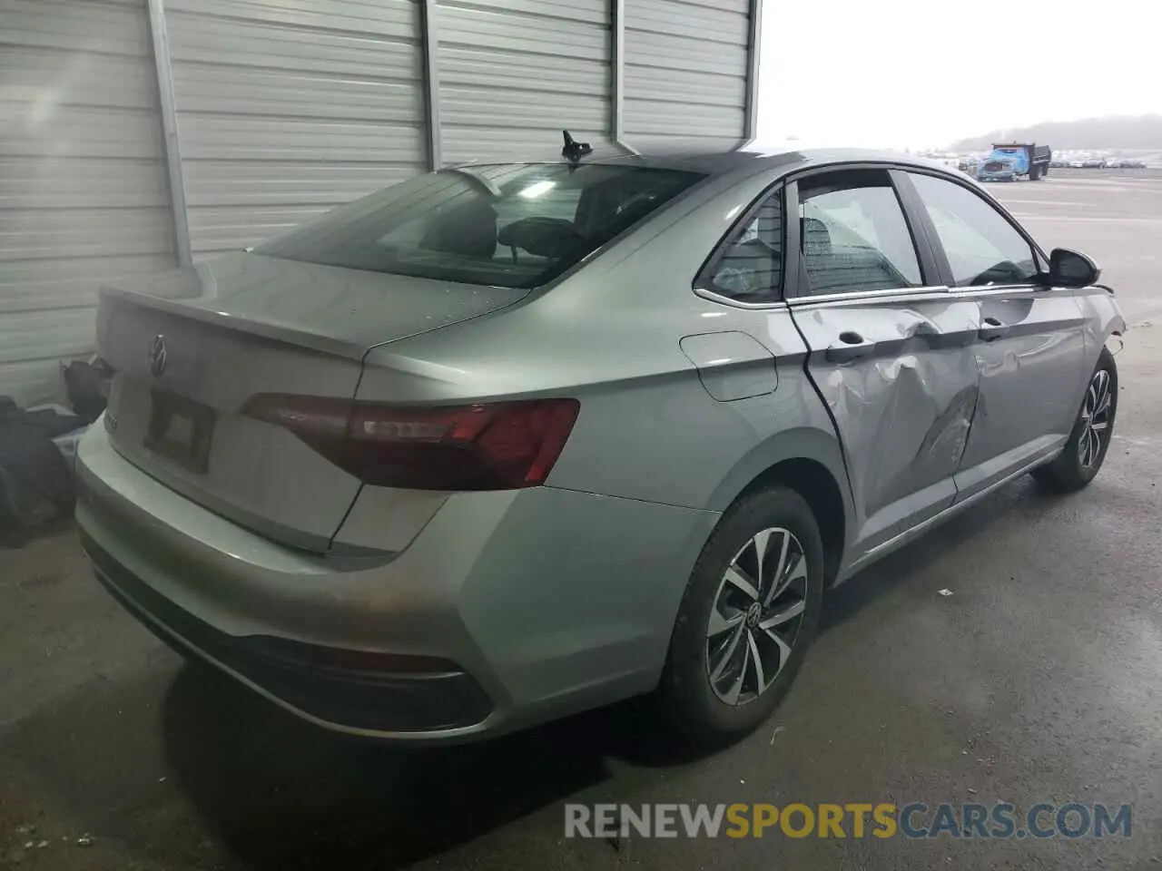 3 fotografías del automóvil dañado 3VW5M7BU4RM091395 VOLKSWAGEN JETTA 2024