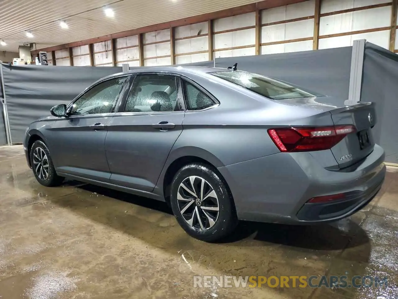 2 fotografías del automóvil dañado 3VW5M7BU5RM005706 VOLKSWAGEN JETTA 2024
