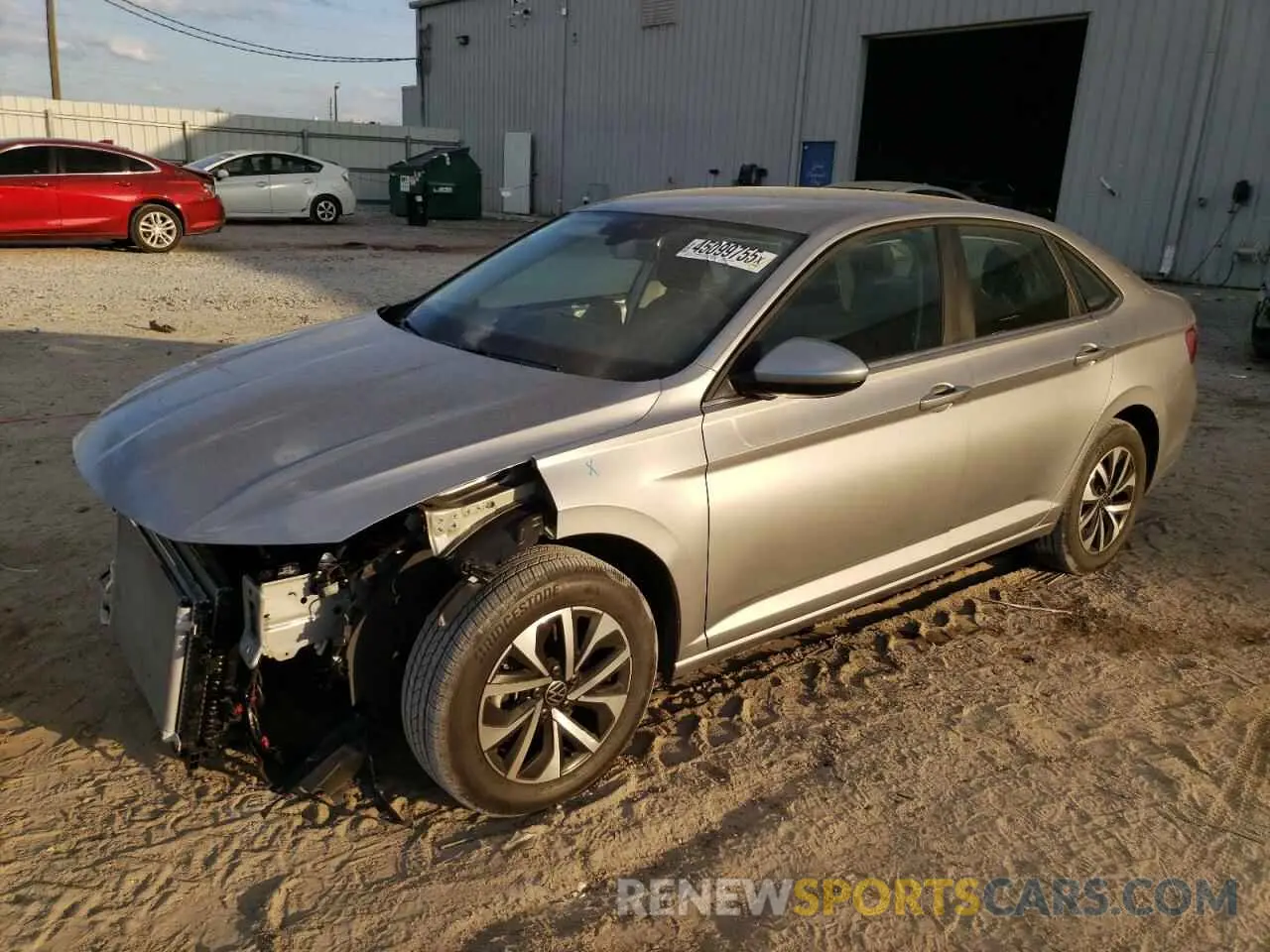 1 fotografías del automóvil dañado 3VW5M7BU5RM009948 VOLKSWAGEN JETTA 2024