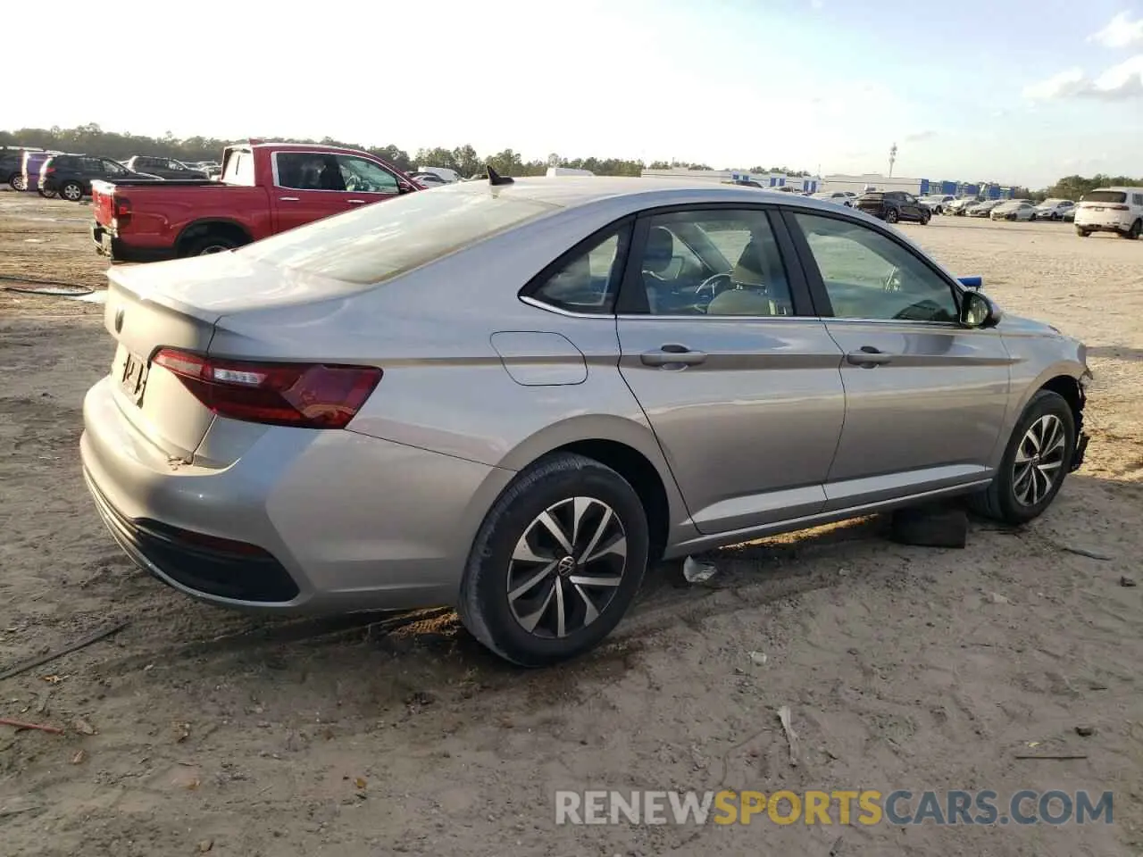 3 fotografías del automóvil dañado 3VW5M7BU5RM009948 VOLKSWAGEN JETTA 2024