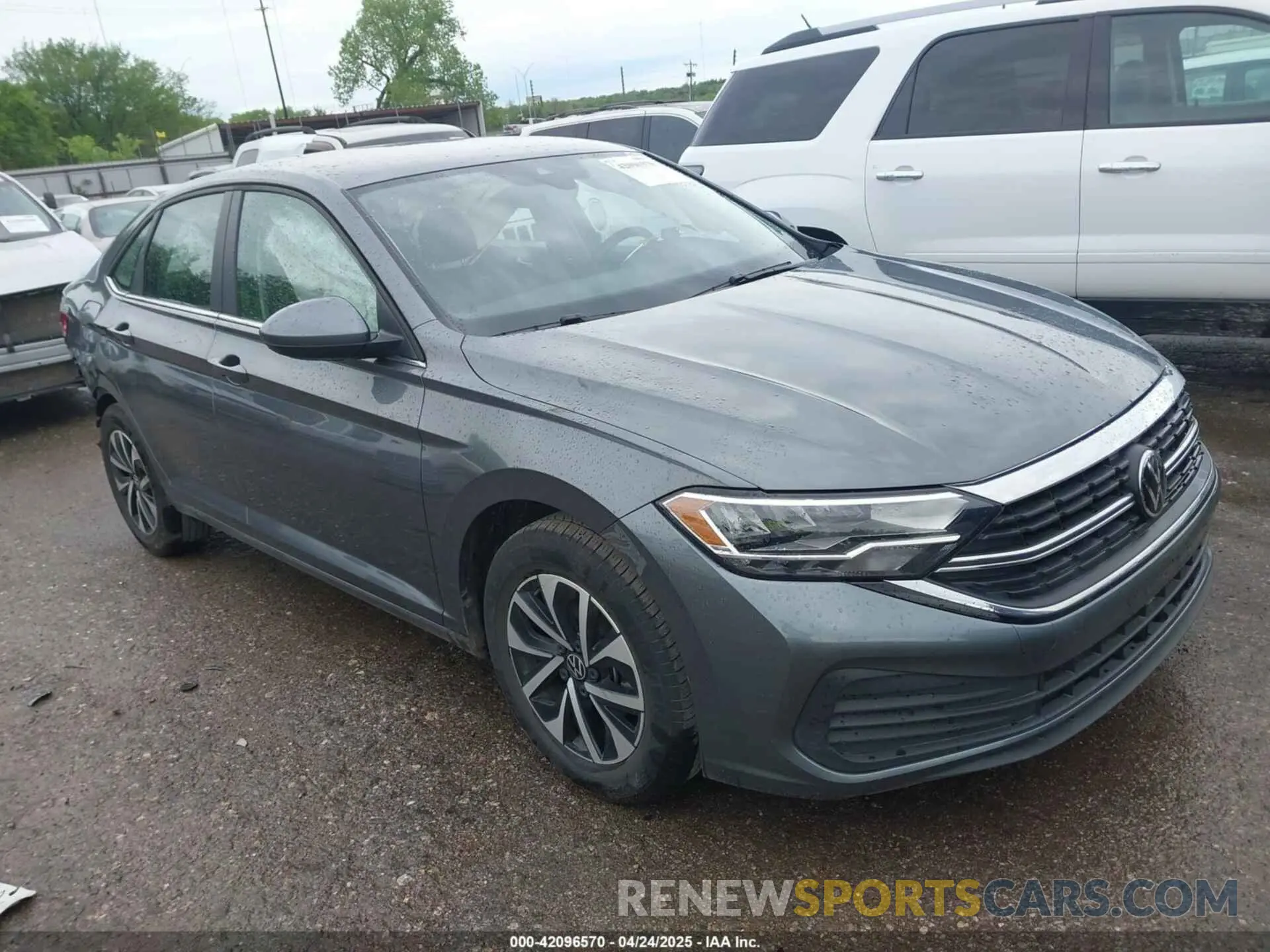 1 fotografías del automóvil dañado 3VW5M7BU5RM044604 VOLKSWAGEN JETTA 2024