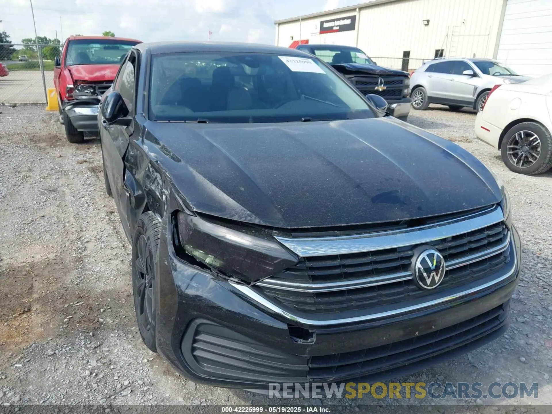 6 fotografías del automóvil dañado 3VW5M7BU6RM102736 VOLKSWAGEN JETTA 2024