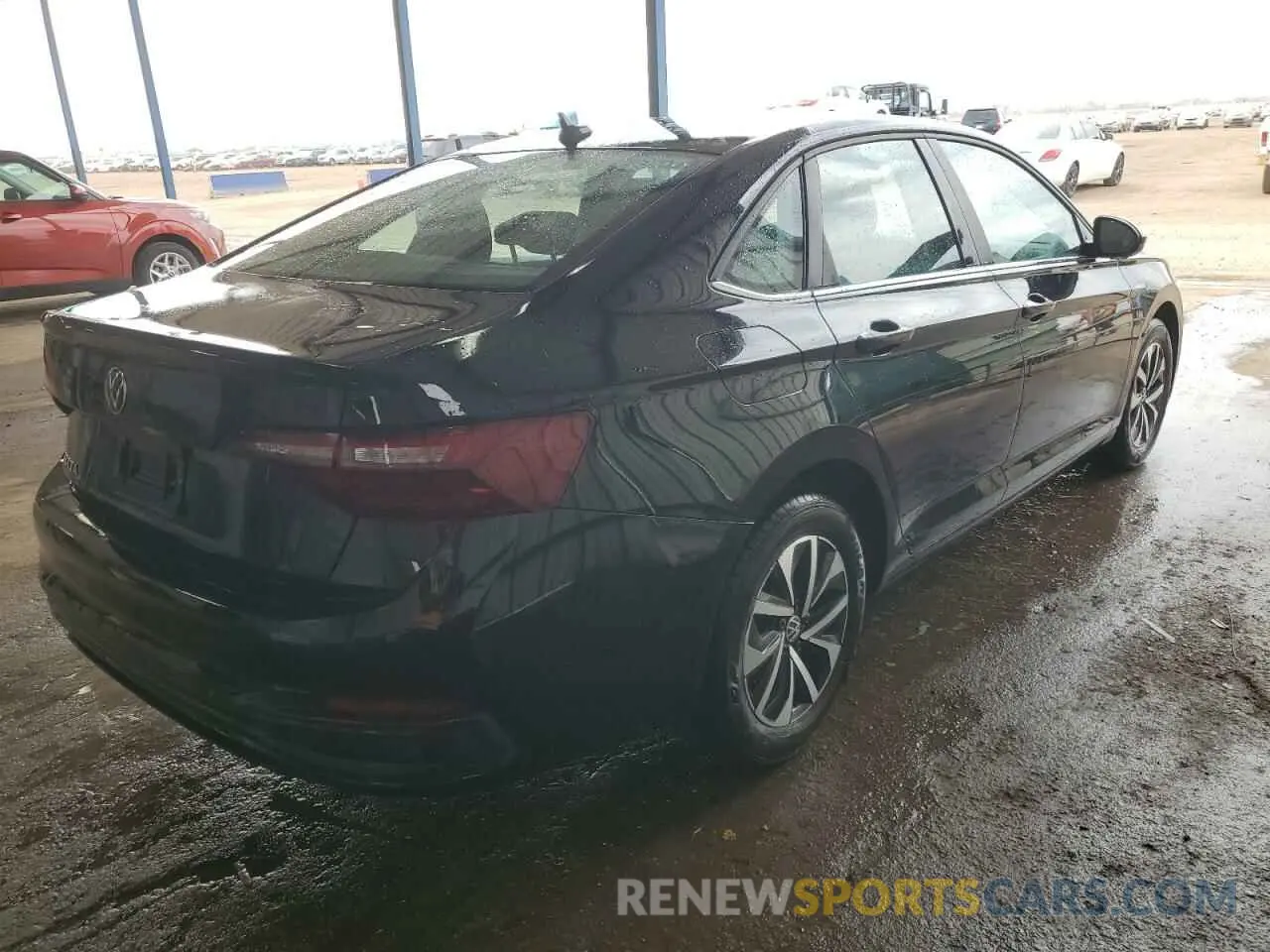 3 fotografías del automóvil dañado 3VW5M7BU7RM026962 VOLKSWAGEN JETTA 2024