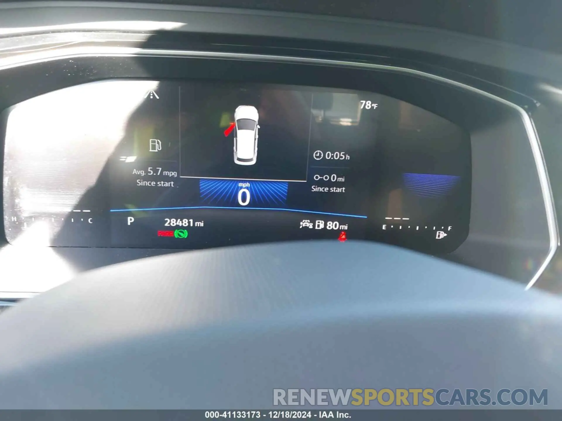 7 fotografías del automóvil dañado 3VW5M7BU7RM050078 VOLKSWAGEN JETTA 2024