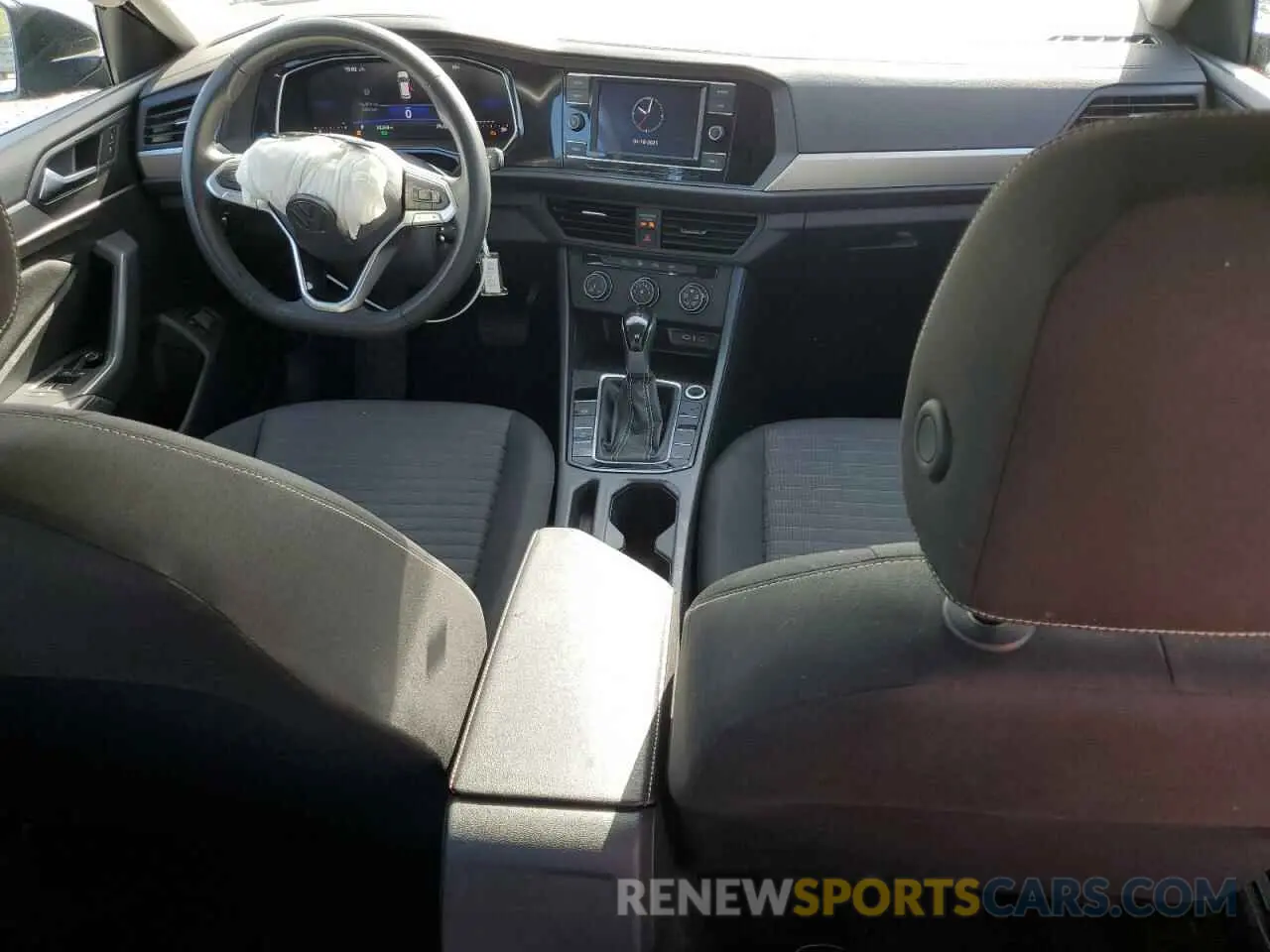 8 fotografías del automóvil dañado 3VW5M7BU7RM053501 VOLKSWAGEN JETTA 2024