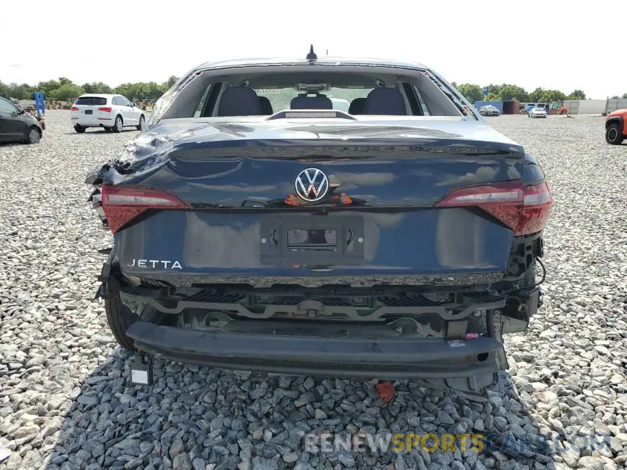 6 fotografías del automóvil dañado 3VW5M7BU8RM063986 VOLKSWAGEN JETTA 2024