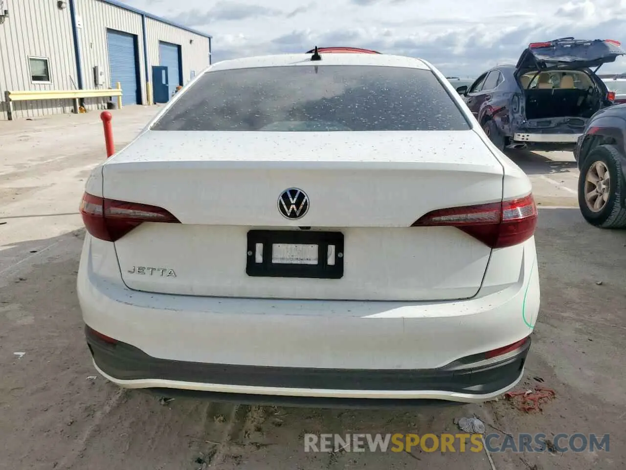 6 fotografías del automóvil dañado 3VW5M7BU8RM101779 VOLKSWAGEN JETTA 2024