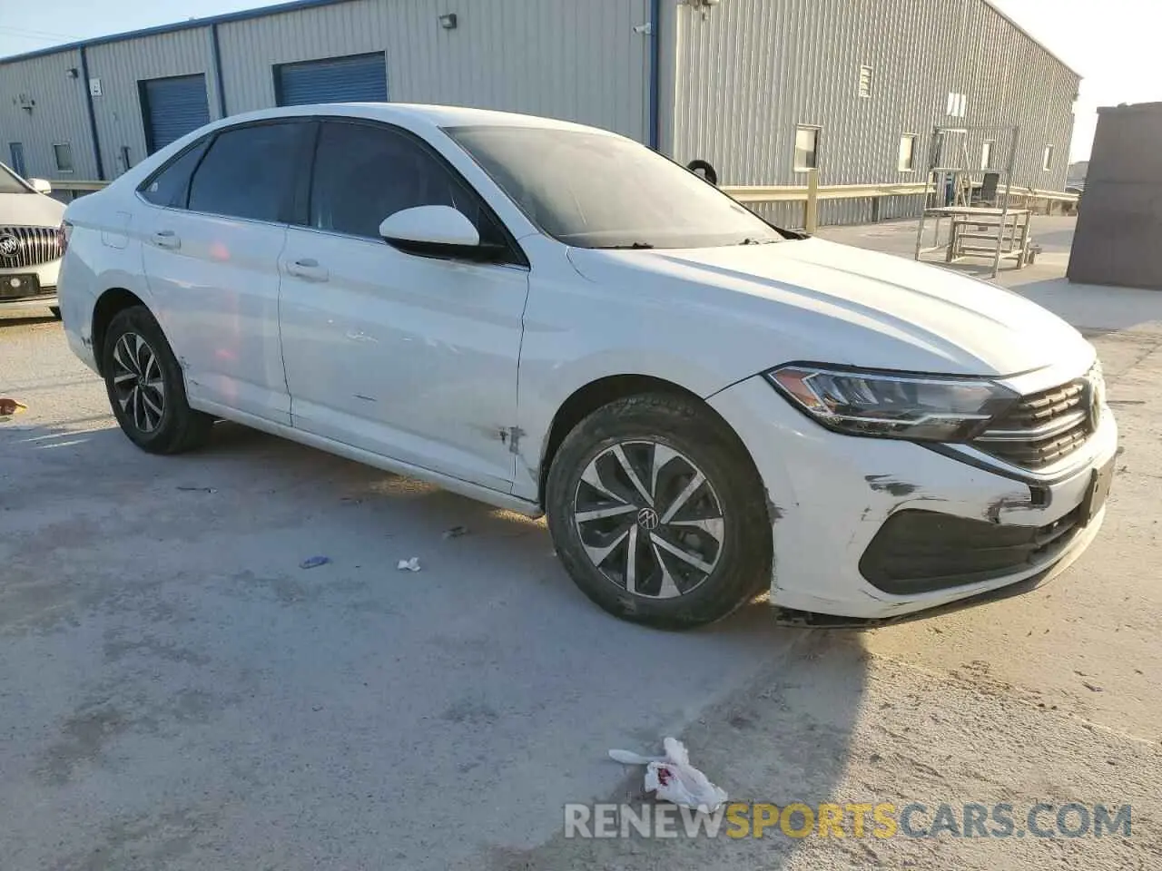 4 fotografías del automóvil dañado 3VW5M7BU9RM020175 VOLKSWAGEN JETTA 2024
