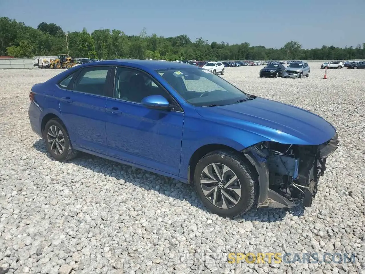 4 fotografías del automóvil dañado 3VW5M7BU9RM055797 VOLKSWAGEN JETTA 2024