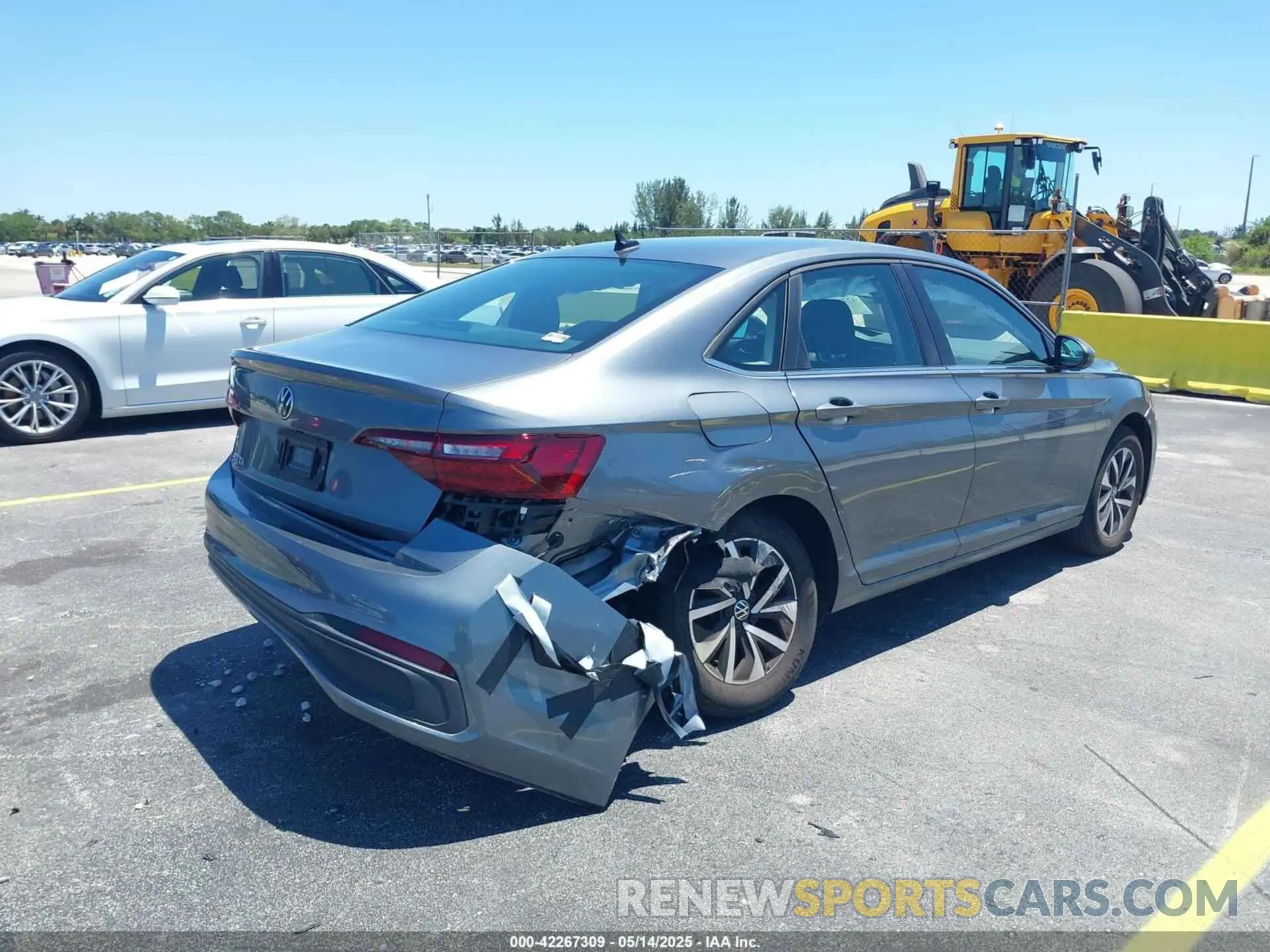 6 fotografías del automóvil dañado 3VW5M7BU9RM097967 VOLKSWAGEN JETTA 2024