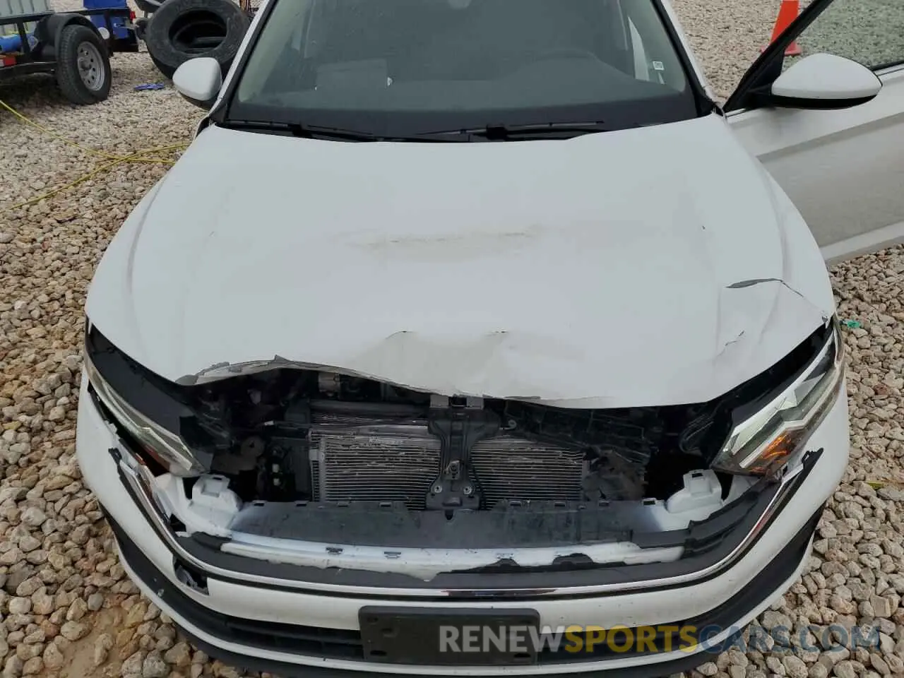 11 fotografías del automóvil dañado 3VW5M7BUXRM062046 VOLKSWAGEN JETTA 2024