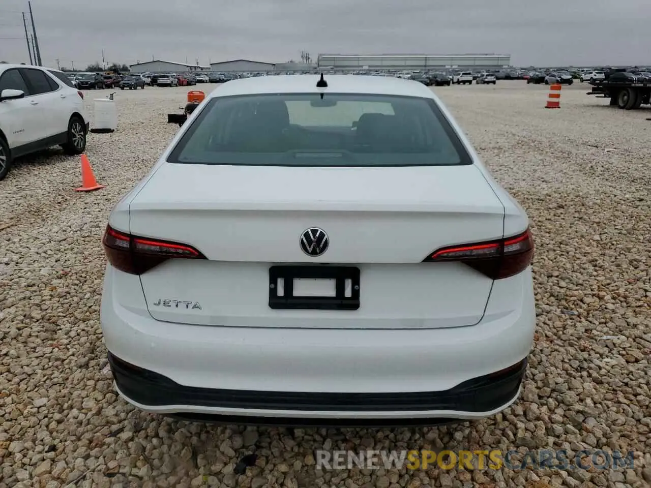 6 fotografías del automóvil dañado 3VW5M7BUXRM062046 VOLKSWAGEN JETTA 2024