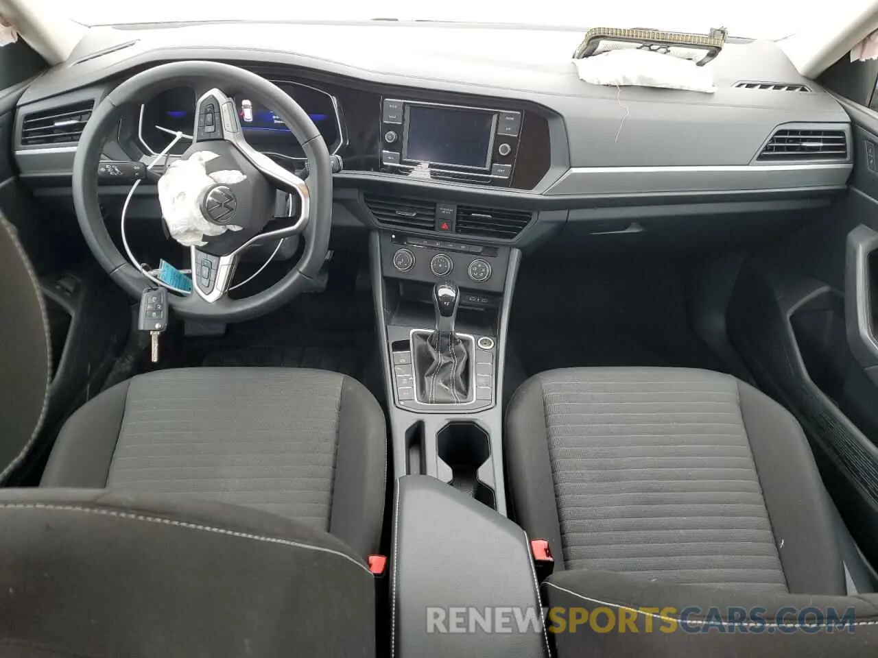 8 fotografías del automóvil dañado 3VW5M7BUXRM062046 VOLKSWAGEN JETTA 2024